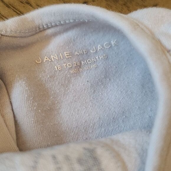 18-24 month long sleeve onsie Janie & Jack - Picture 2 of 4